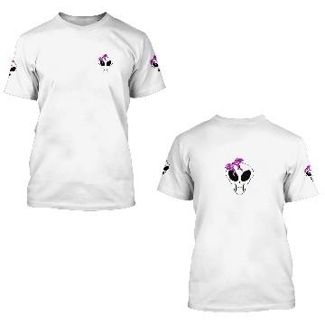 Discover Gothic Alien Girl Skull V2 3D T Shirts