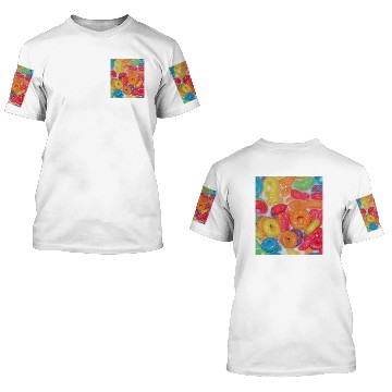 Discover Fruity Cereal 3D T Shirts