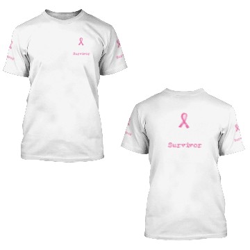 Discover Breast Cancer Survivor Awareness Since 2005 Plus Size 3D T Shirts