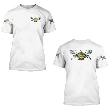 Discover Colorful Angry Bird 1 3D T Shirts