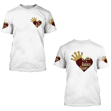 Discover Queen of Broken Hearts 3D T Shirts