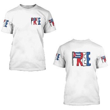 Discover Free Cuba Sleeveless 3D T Shirts