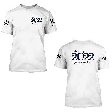 Discover Modern 2022 Navy Blue Deep Blue Graduation 3D T Shirts