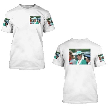 Discover Princess Diana Spain 1987 3D T Shirts