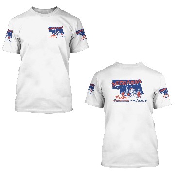 Discover Nebraska 3D T Shirts