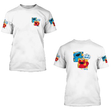 Discover Cookie Monster & Elmo | Ha Ha Yeah 3D T Shirts