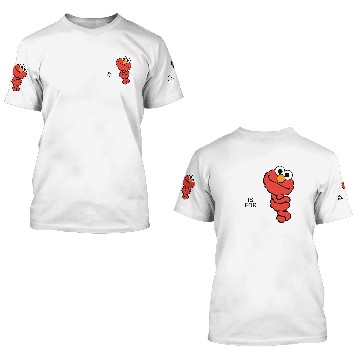 Discover Elmo | B is for Big 3D T Shirts
