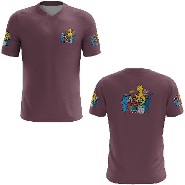 Discover Sesame Street Pals Waving 3D T Shirts