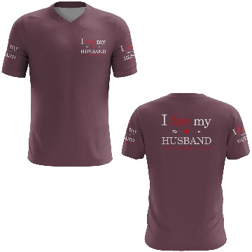 Discover I Love My Husband 3D T Shirts