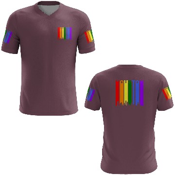 Discover Houston Texas Rainbow Skyline LGBT Gay Pride 3D T Shirts