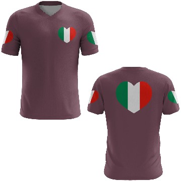 Discover Love Italian football 3D T Shirts