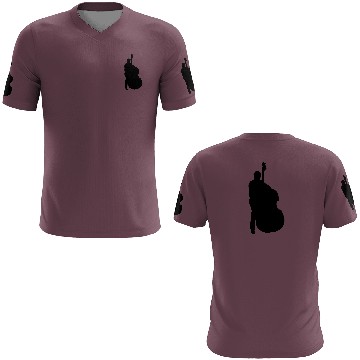 Discover Double Bass Player 3D T Shirts