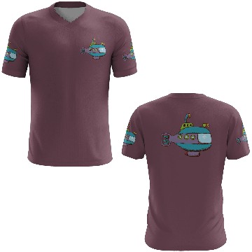 Discover submarine 3D T Shirts