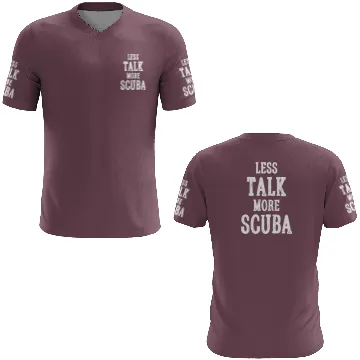Discover Scuba - Less Talk More Scuba - Funny Novelty Scu 3D T Shirts