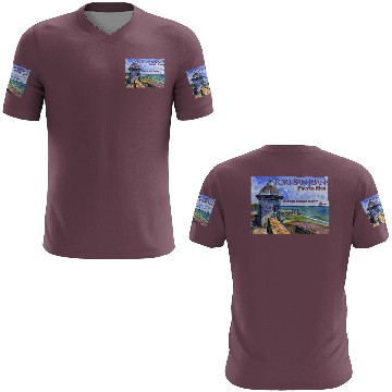 Discover Fort San Juan Puerto Rico 3D T Shirts