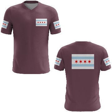 Discover Chicago Flag 3D T Shirts