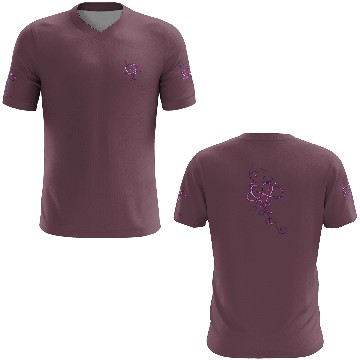 Discover Tribal infinity heart. Pink. 3D T Shirts