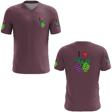 Discover I love grape 3D T Shirts