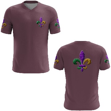Discover Mardi Gras New Orleans SaintsFleur De Lis Bling 3D T Shirts