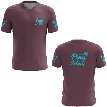 Discover Pray for Snow Snow White Christmas Praying 3D T Shirts