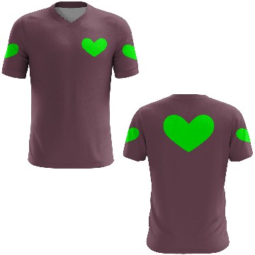 Discover Green heart 3D T Shirts