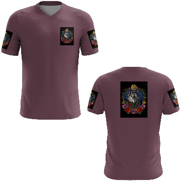 Discover Psychedelic Wolf 3D T Shirts