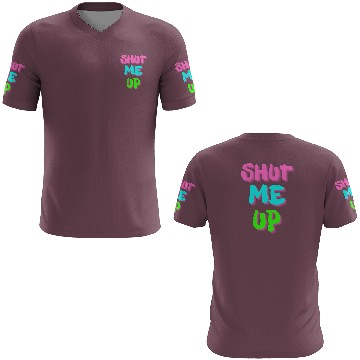 Discover SHUT ME UP - Neon Pink, Neon Blue & Neon Green 3D T Shirts