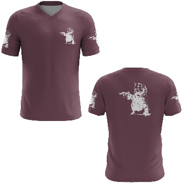 Discover Gun Kitty Funny Cat 3D T Shirts