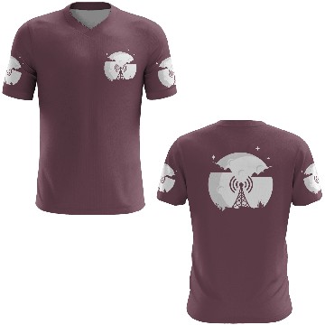 Discover Radio Moon HAM Radio Gift Radio Operator 3D T Shirts