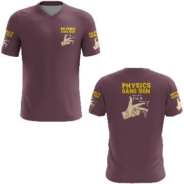 Discover Gang Sign Physics 3D T Shirts