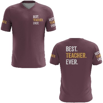 Discover Best Teacher Ever Gift for Teacher Family Party 3D T Shirts