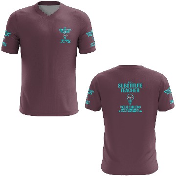 Discover Substitute Teacher 3D T Shirts - I Solve Problems Gift