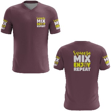 Discover Squeeze Mix Enjoy Repeat Lemon Juice Boss 3D T Shirts