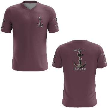 Discover Honolulu Hawaii Nautical Anchor Sailing 3D T Shirts
