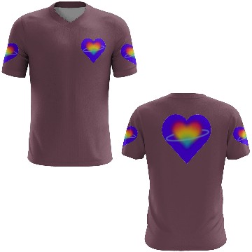 Discover rainbow heart pride 3D T Shirts