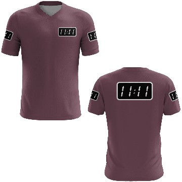 Discover 11:11 white on black 3D T Shirts