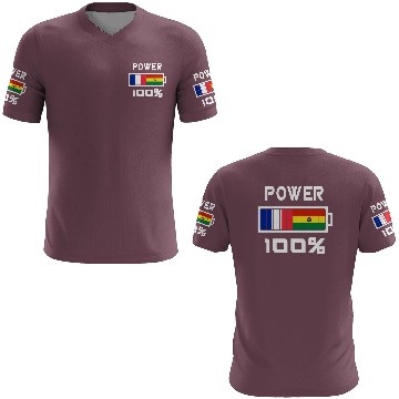 Discover Bolivia and France Power 100% 3D T Shirts