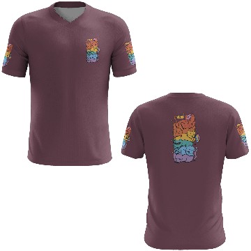 Discover Lgbtq cats cartoon 3D T Shirts