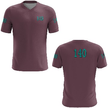 Discover 140 Blue Number Crew 3D T Shirts
