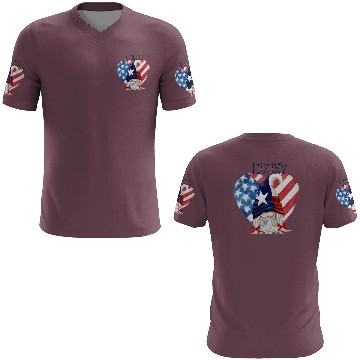 Discover Sweet Land Of Liberty 3D T Shirts