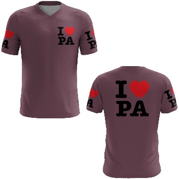 Discover I LOVE PA, I Love Pennsylvania 3D T Shirts