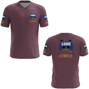 Discover Game Over Back To School 3D T Shirts