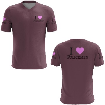 Discover I Heart Policemen (I Love Policemen) 3D T Shirts