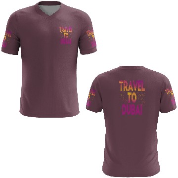 Discover Travel To Dubai 3D T Shirts