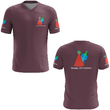 Discover Happy Christmas,beautiful winter design 3D T Shirts