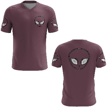 Discover Alien character face 3D T Shirts