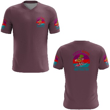 Discover Summer School Instructor The Surfing Pineapple 3D T Shirts