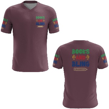 Discover Books And Bling 3D T Shirts