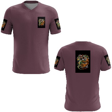 Discover Japanese Dragon Tiger 3D T Shirts