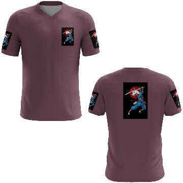 Discover Llama Ninja Samurai 3D T Shirts